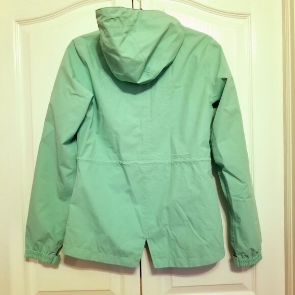 Mckinley Aquamax Elite Aqua Green Hiking Rain Womens Hooded Jacket - Picture 3 of 13